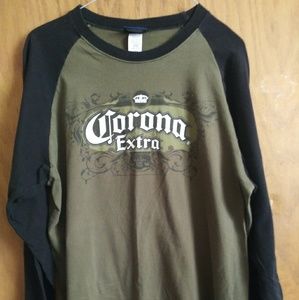 Corona Unisex Long Sleeve Shirt, Size L